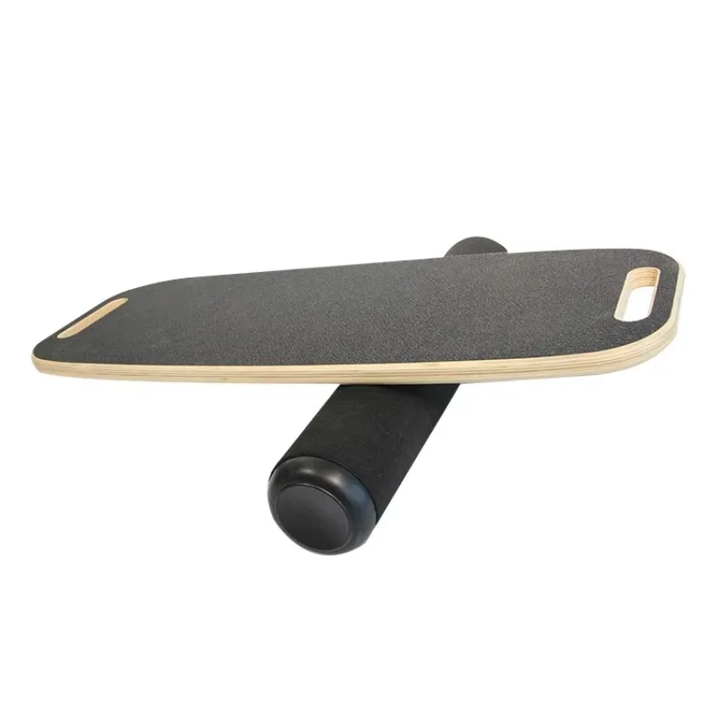 

Advanced Stretch Trainer Roller Improve Nature Exercise Fitness Yoga Balance Board, Wooden Balance Board