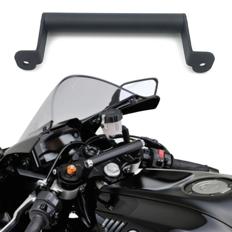 Q39F ที่วางโทรศัพท์จักรยานสำหรับสมาร์ทโฟน Universal Adjustable Handlebar Extension Navigation Mount Bike แท่นยึดรถจักรยานยนต์