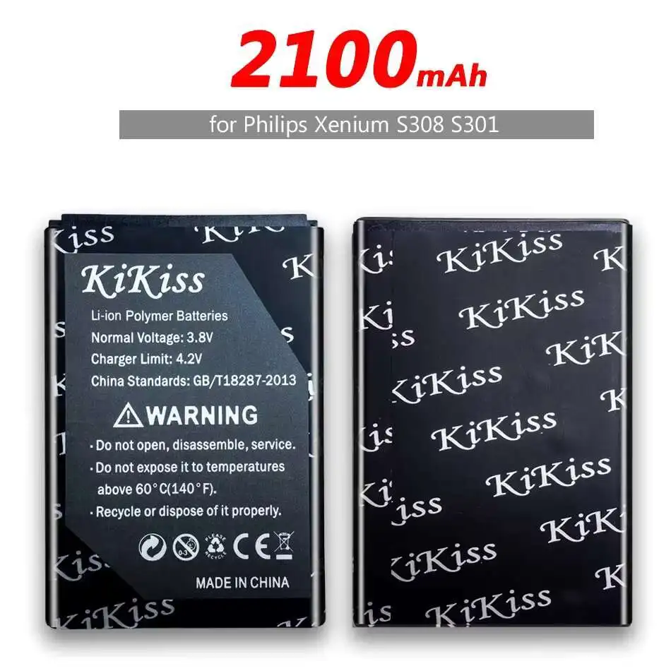 

Литий-ионный аккумулятор AB1400BWML для Philips Xenium S301 S308 beeline smart 3/ab1400bwml