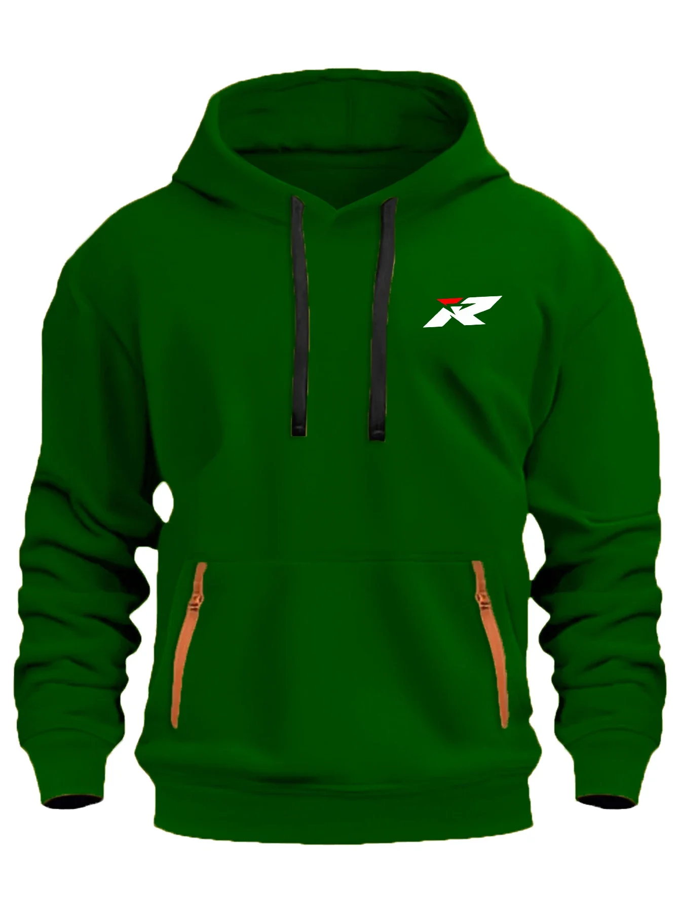 أزياء للجنسين هوديي مع شعار طباعة المتضخم الرباط مقنعين السترة S-XXXL، الكنغر جيب عارضة البلوز