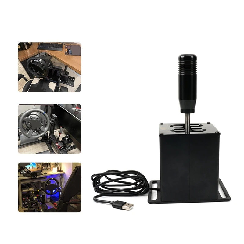 

Игровой ПК, симулятор шестерни, линейная схема зала, главный USB Plug and Play, рычаг переключения передач для моделирования гонок-AC17