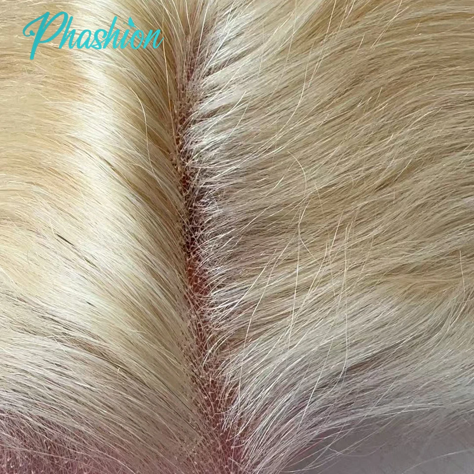 Phashion Real HD 9x6 Blonde Lace Closure 613 Straight Pre Plucked Swiss Body Closure Only 100% Remy Human Hair On Sale