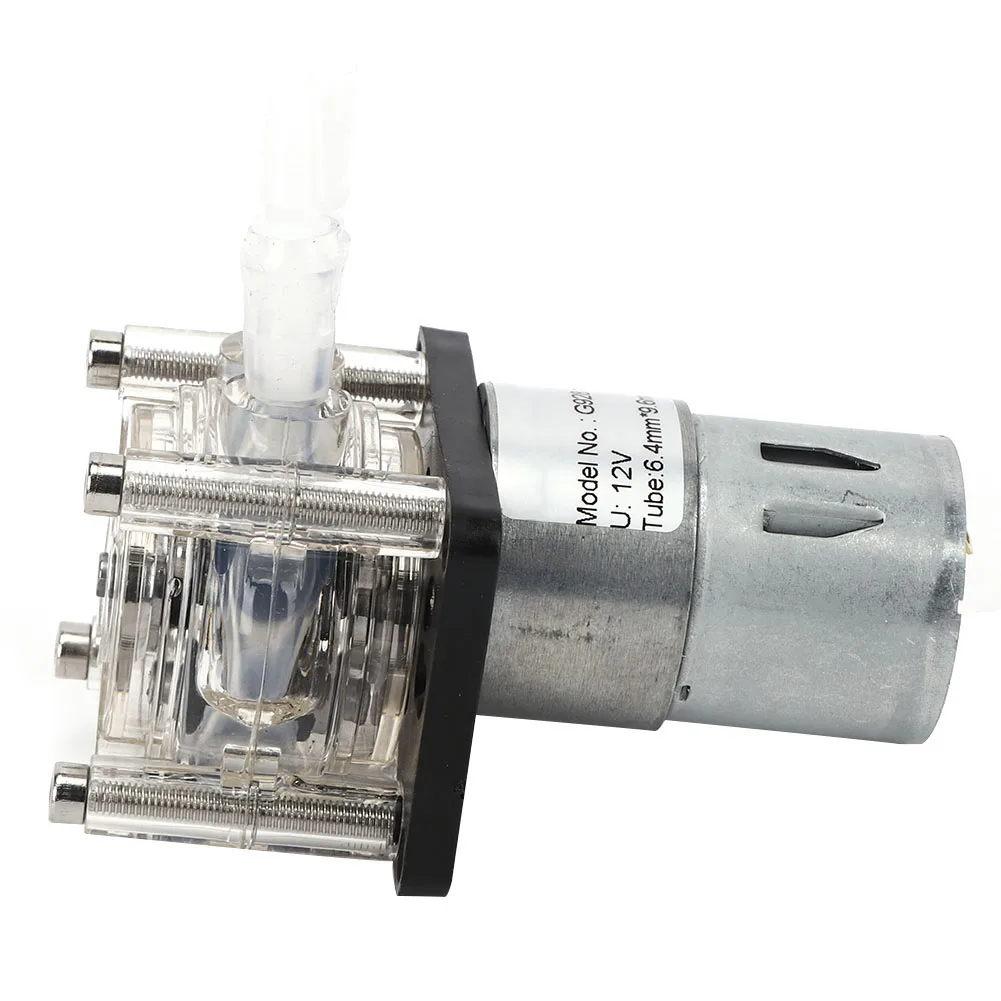 Bomba peristáltica de grande fluxo 12V 24V Bomba dosadora de alta qualidade para laboratório de aquário 500mL/min