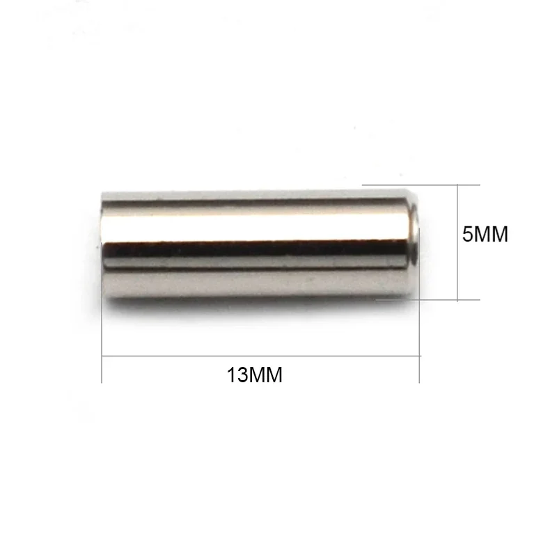 50Pcs Guitar Pickup Polepiece Pole Slug Fingerprint Top 5x13MM Guitar Pickup Slug Rods 5mm Diameter Black/Gold/Chrome