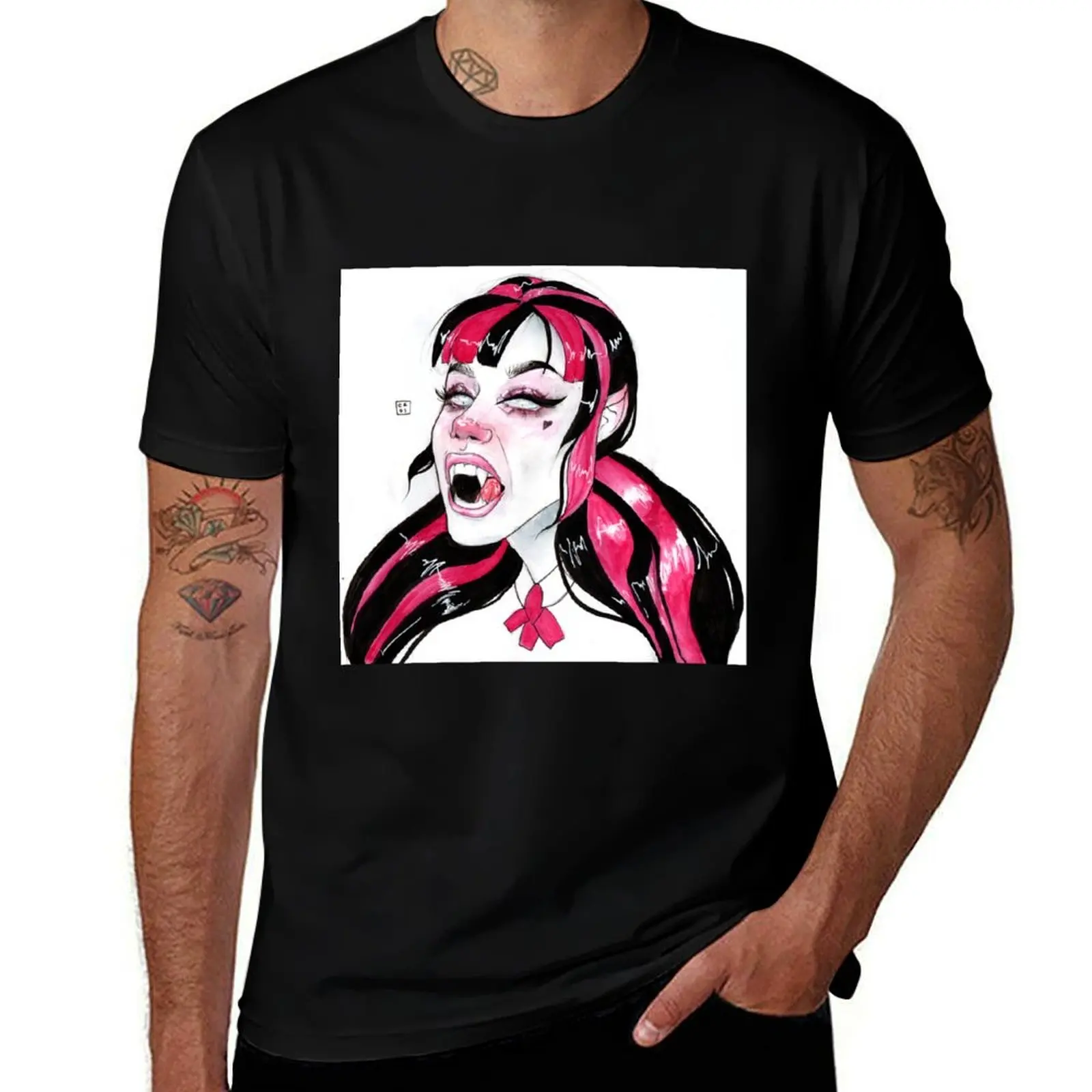 

Draculaura T-Shirt t shirts designer t shirts for man graphic tees T-Shirt