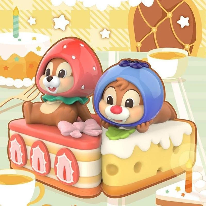Disney Chip Dale Dessert Adventure Series Blind Box Figuren Niedliche Eistüte in Kuchenform Sammlerpuppen Mädchen Weihnachtsgeschenk