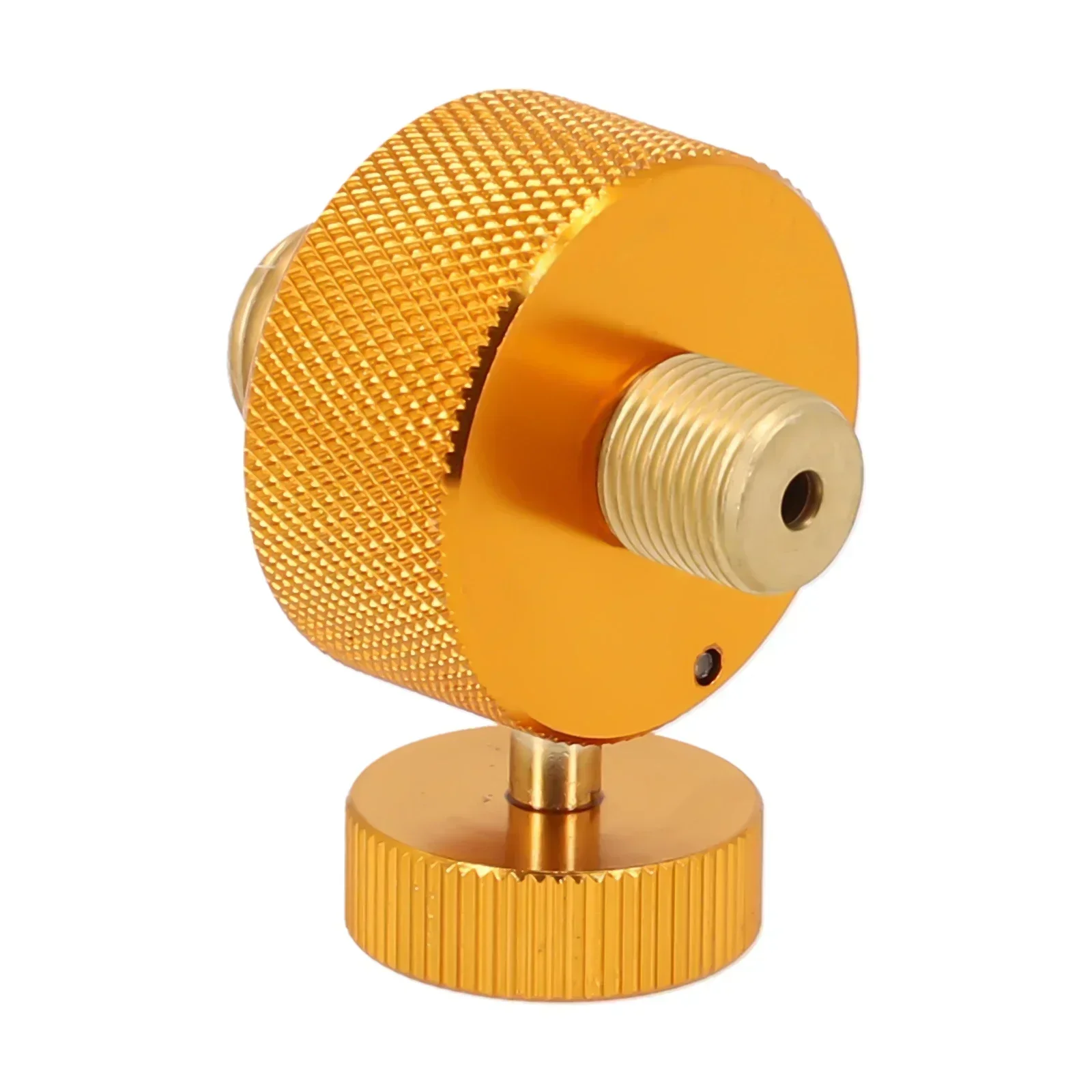 Stove Head Adapter Camping Copper+Aluminum Alloy Golden Liquefied Gas Cylinder Hot Sale Camping Stove Accessories