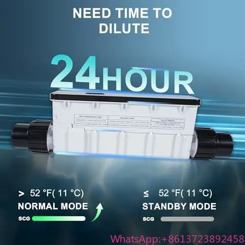 

IC60 Salt Cell Replacement for Pentair Intellichlor IC60 Easy Install 60K Gallon Saltwater Chlorine Generator System Pools