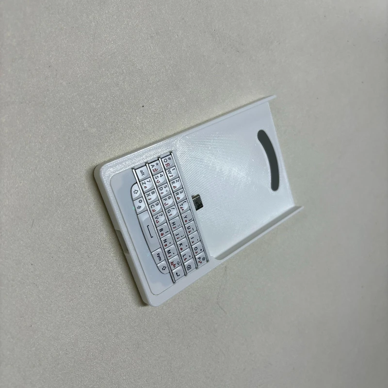 Mini Full Keyboard Phone Case Customized Dual TypeC Bluetooth Connection Compatible with Foldable Screens Office Keyboard Gift