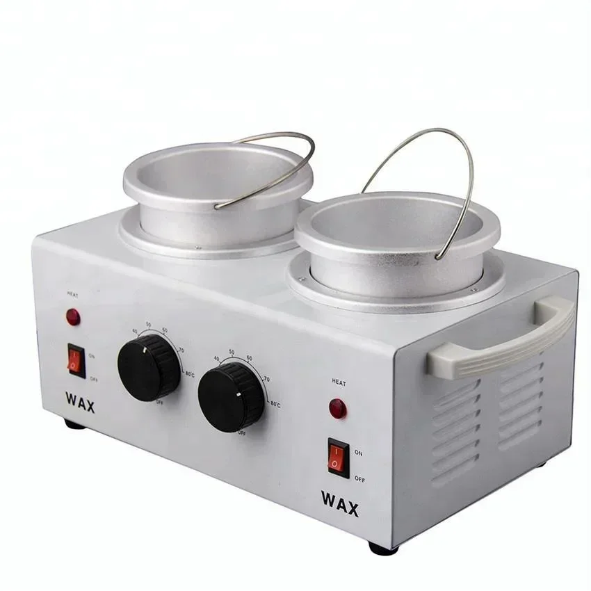 Professional Equipment Double Pots Wax Warmer for Hair Removal