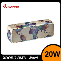 XDOBO BMTL Word 20W Portable Speakers Bluetooth Home Outdoor Bass Subwoofer Wireless Waterproof TWS Function Support TF/AUX