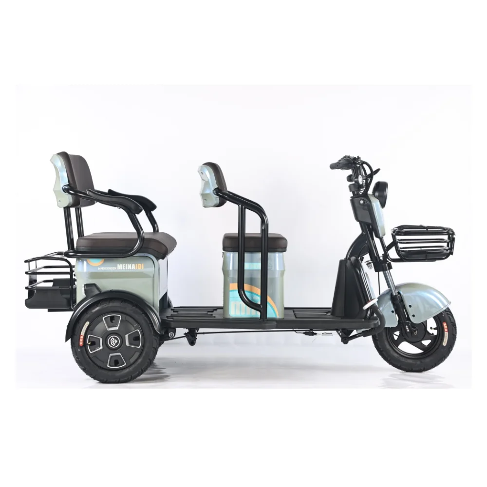 

Electric Two-Seater Portable Electric Handicapped Four-Wheeled Mobility Scooter For The Elderly