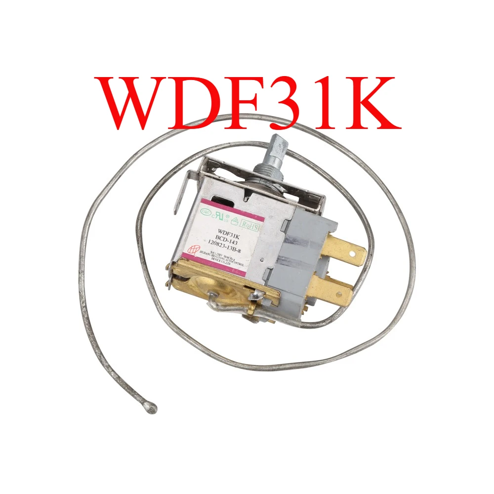 

Original WDF31K Original Refrigerator Thermostat,3 Feet Freezer Temperature Controller Switch, Refrigerator Accessories