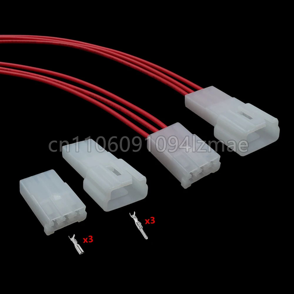 3 Pin Car Wire Harness Socket Electrical Connector Plastic Housing Adapter MG610205 MG620206 6242-5031 6242-1031