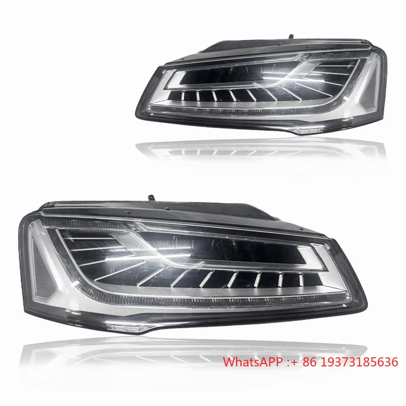 Auto Matrix Headlamp Suitable for Audi A8 D4 2014-2017 Year Car Front Headlight A8L S8 RS8 Car Lights Parts