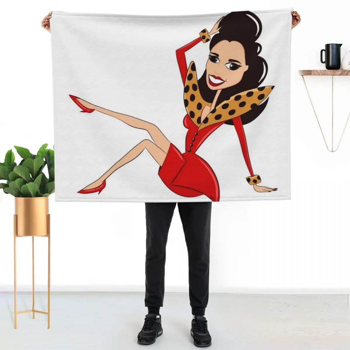 

The Nanny Throw Blanket No Pilling Soft Warm Blanket for Bed