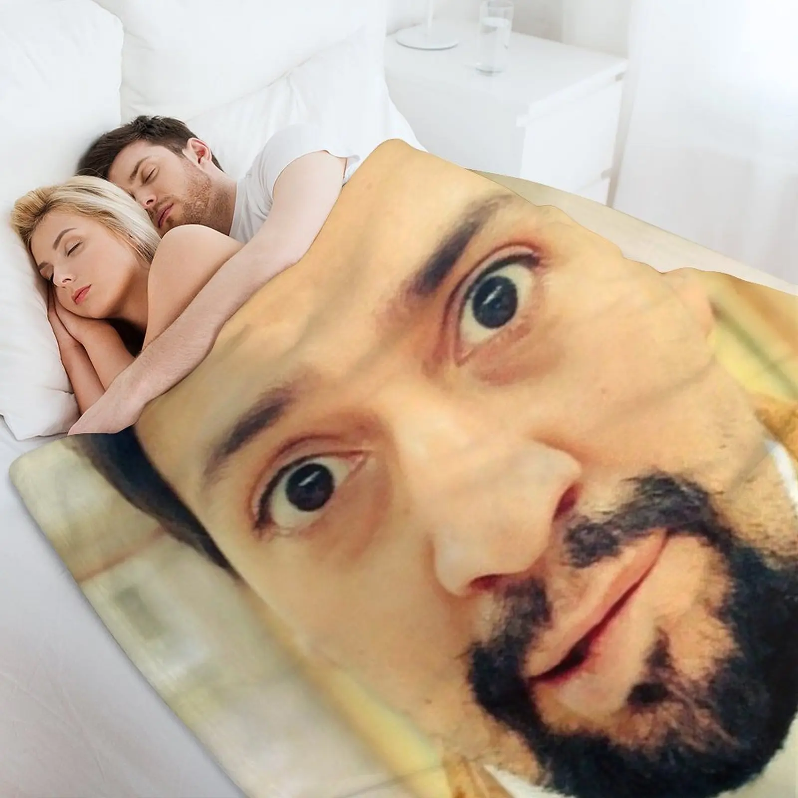 لين مانويل ميراندا عض شفه رمي بطانية أريكة رقيقة للأطفال بطانيات واحدة #4