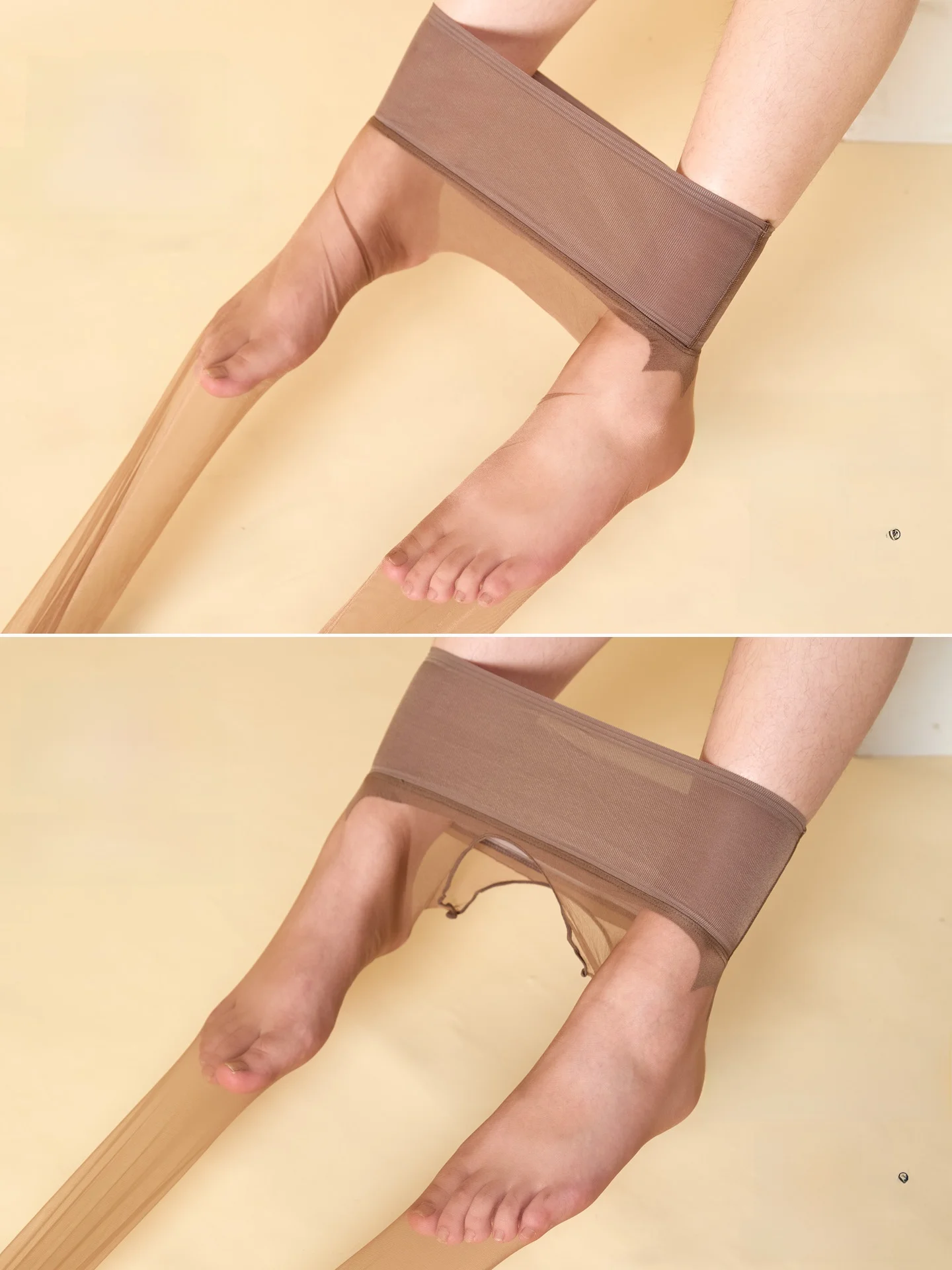 กางเกงขายาวแบบบางพิเศษ เอวต่ำ มองไม่เห็นขอบ ยี่ห้อ Fraance SK รุ่นใหม่ ผลิตจากไนลอนผสมสแปนเด็กซ์ สไตล์ลำลอง