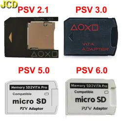 SD2VITA PLUS Memory Card Adapter For PSV Vita 1000 2000 2.1 3.0 5.0 6.0 System Micro Micro-SD Memory Card TF Handle Card Holder