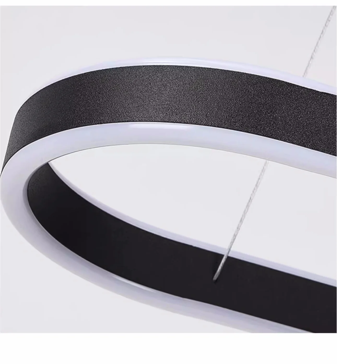 Nordic Minimalism Oval LED Pendant Light