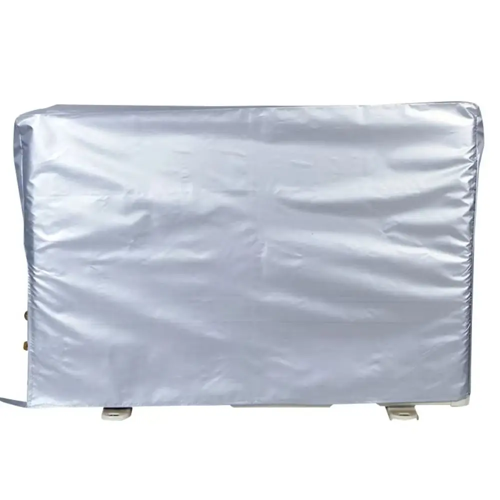 Heat-insulating Silver Air Conditioner Cover Multisize Air Conditioner Protective Cleaning Tools Outdoor