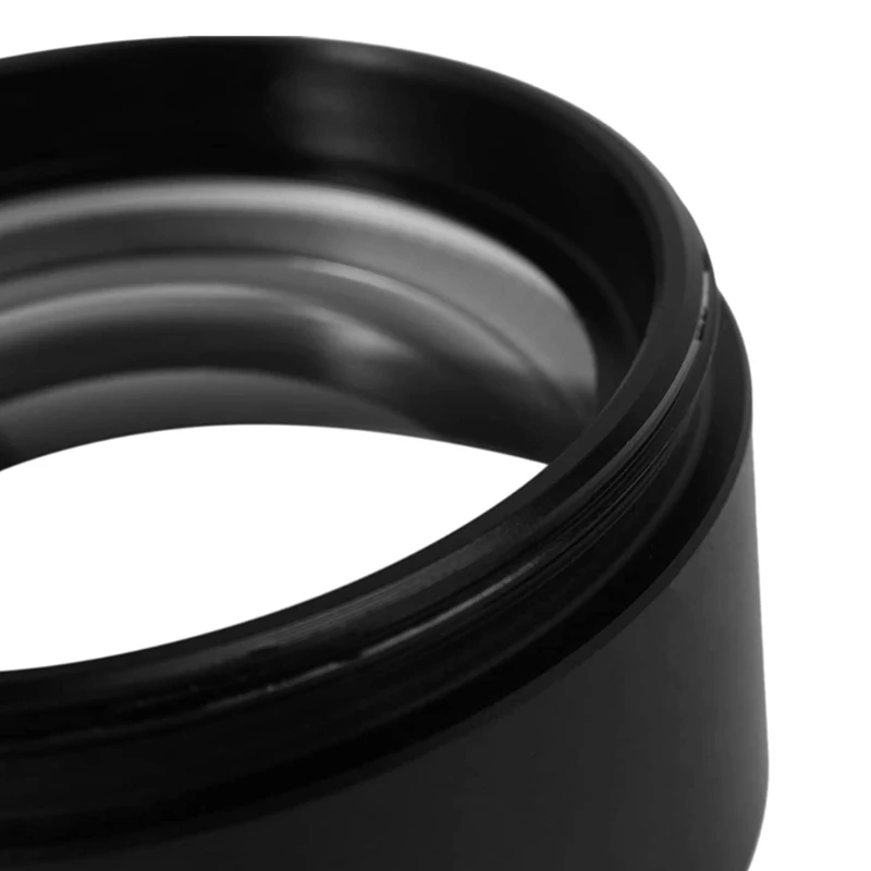 Lente Barlow per microscopio Stereo WD165 0,5x con filettatura di montaggio da 1-7/8 "(48mm)