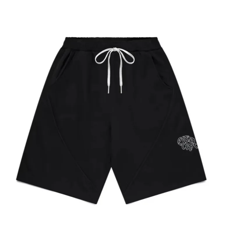 2026 Summer Fashion Hot Simple Style Shorts Y2K Baggy Casual Pants Oversized Retro Graphic Retro Unisex Tracky Shorts Streetwear