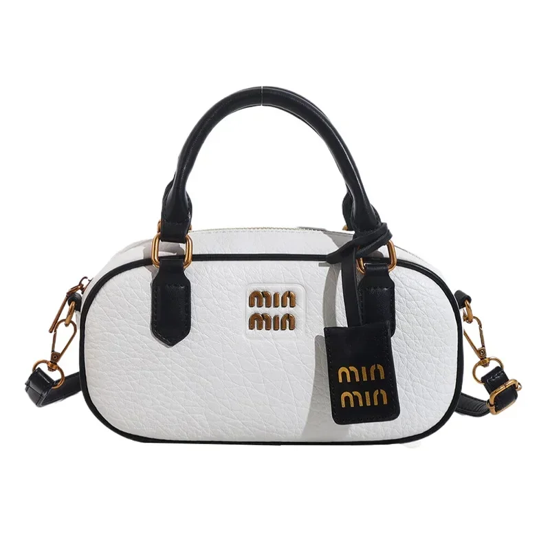  حقيبة بولينج كلاسيكية قابلة للتحويل لعام 2025، حقيبة كتف نسائية، محفظة جلدية فاخرة منقوشة بالحجر مع جمالية لليلة/ليلا عتيقة #4