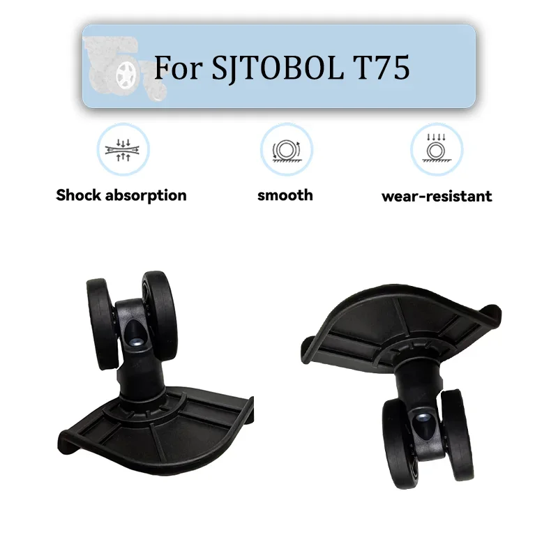 

For SJTOBOL T75 For Practical Simple 360°Rotating Suitcase Wheels Suitable Suitcases Accessories Installation Silent Wheels