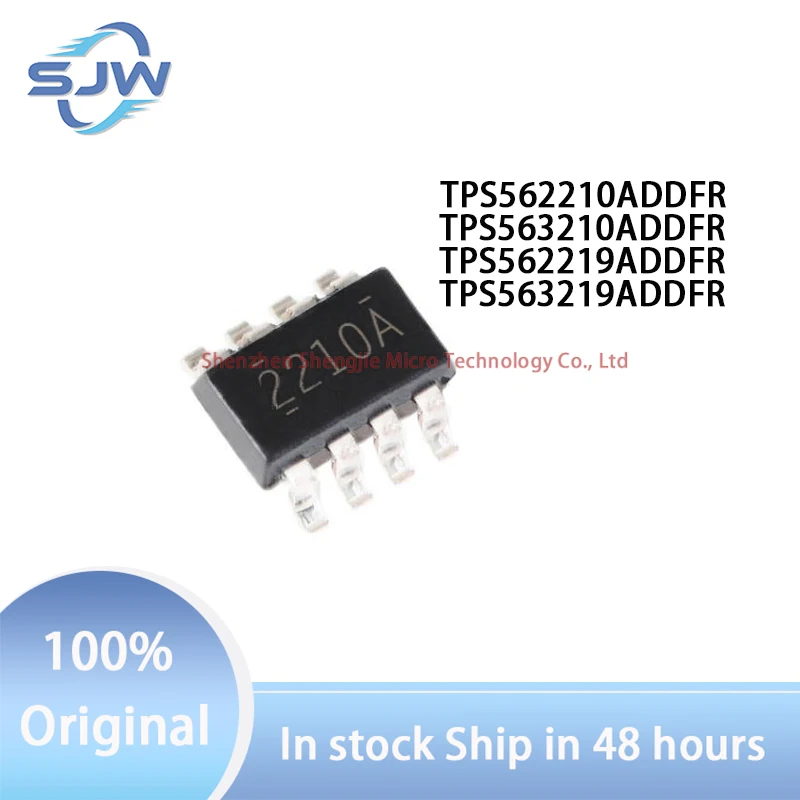 

TPS562210ADDFR TPS563210ADDFR TPS562219ADDFR TPS563219ADDFR Screen printing 2210A 3210A 2219A 3219A SOT23-8 DC-DC power chip