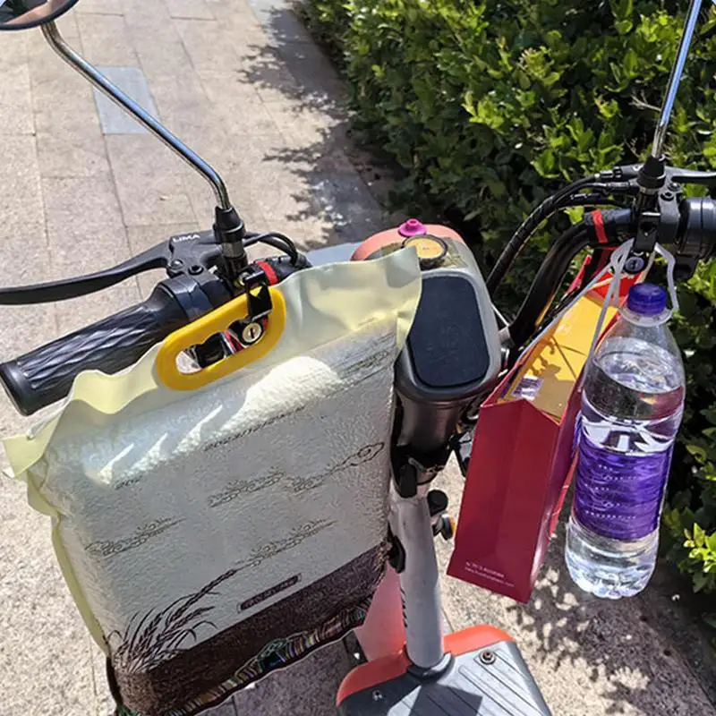 Motorcycle Anti-Theft Security Lock Anti-Theft Luggage Hanger Safety Lock Hooks Rust-Proof Alloy Riding Accessories Handlebar