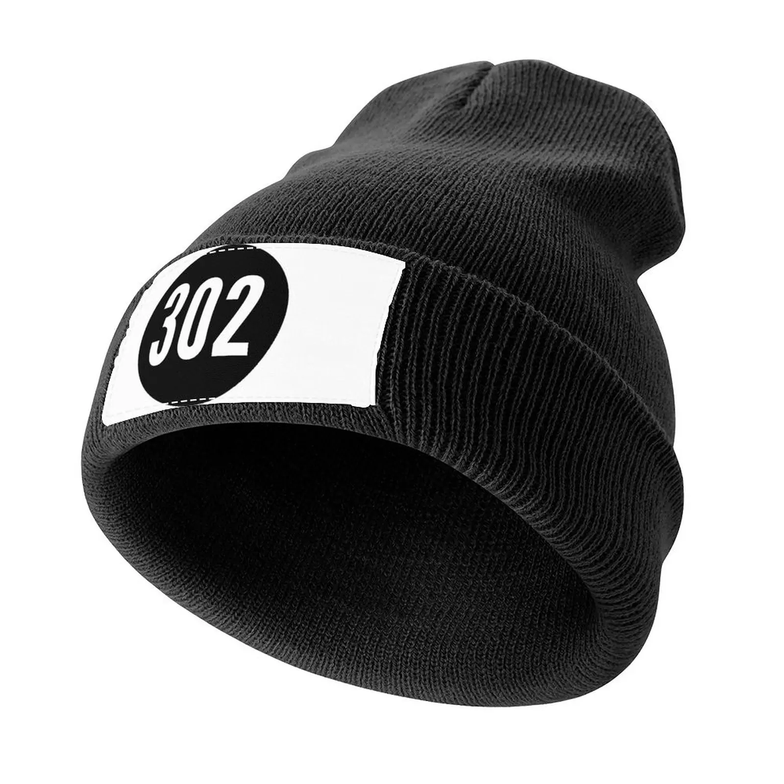 302 area code zip code location black and white Knitted Cap Luxury Cap beach hat Girl'S Hats Men's