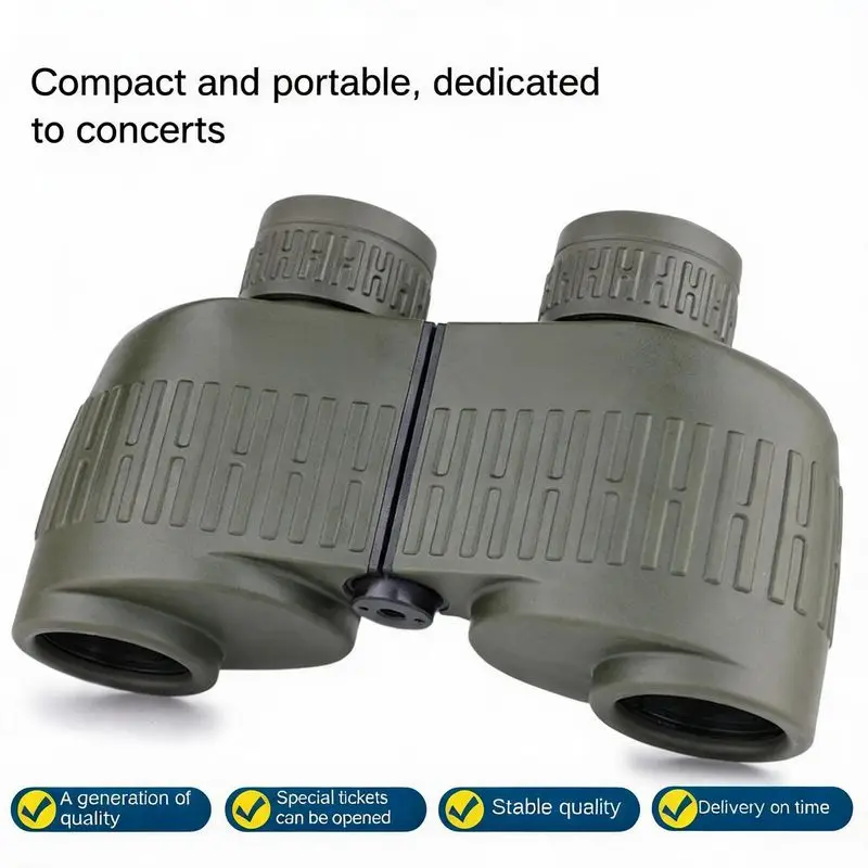 High Definition Tactical Binoculars 8x30 Aluminum Waterproof Compact Bird Watching Reconnaissance Portable