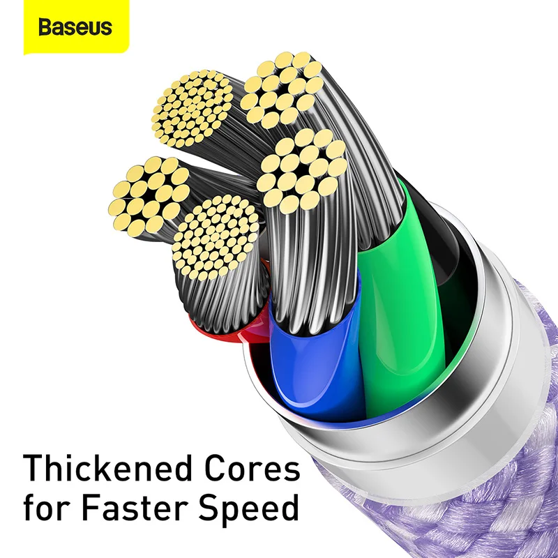 Baseus-Cabo USB Tipo C para iPhone, Carregador de carregamento rápido, Cabo de dados, PD 20W, iPhone 14, 13, 12, 11 Pro Max, X, XR, iPad