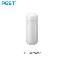 PGST Motion Detector 433MHz PIR Motion Sensor eV1527 for Smart Home Alarm System Wireless Infrared Motion Detector Security