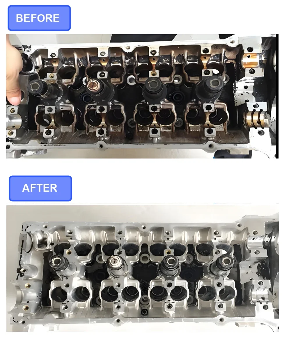 Single Tank 643L Industrial Ultrasonic Cleaner Car Engine Cylinder Block Parts Injector DPF Cleaning Machine Ultrasonic Bath