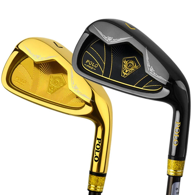 

New factory direct sales of golf clubs men's No. 7 club 7 iron beginner club practice gold