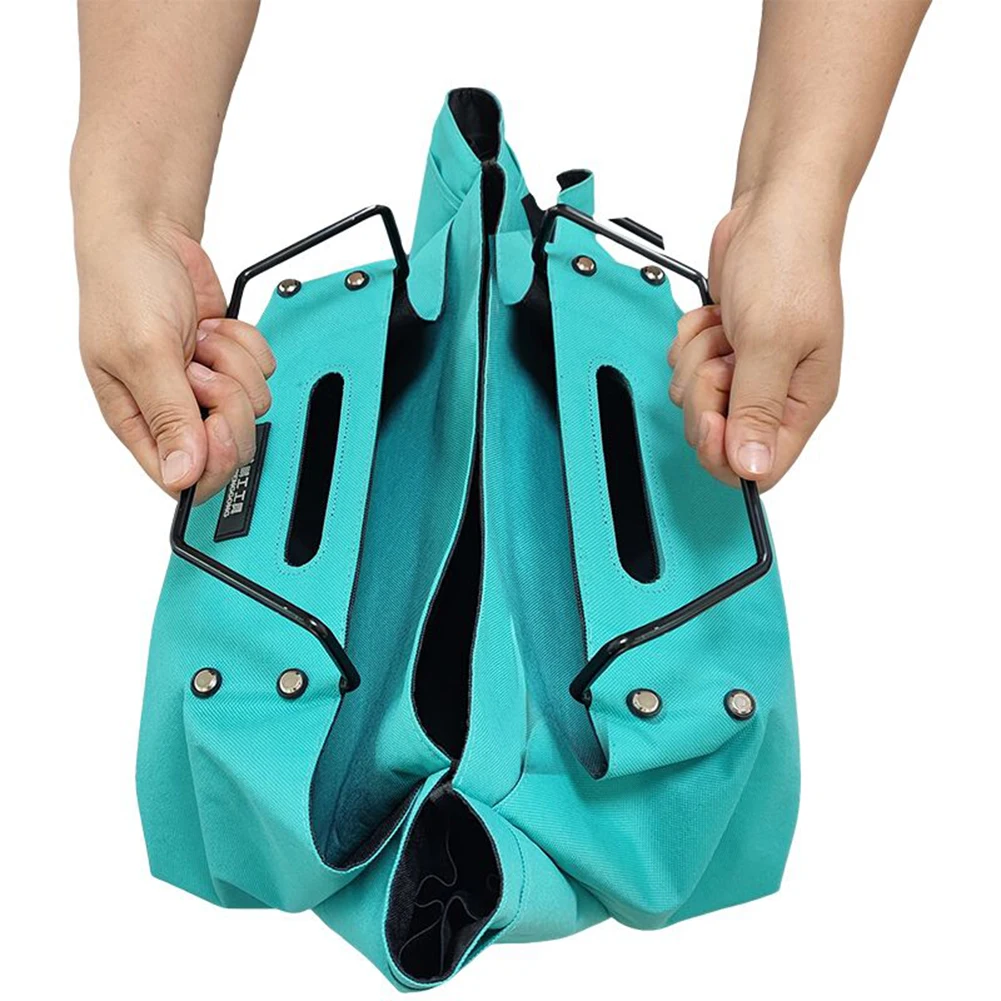Telescoping Ladder Tool Bag Oxford Cloth Waterproof Tool Pouch Multifunctional Portable Repair Tools Hanging Bag for Repair Work