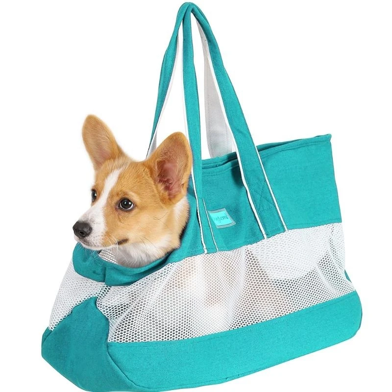 

Портативная мешка для домашних животных маленькая собака для кошки для пакета -мешки с перевозчиком.