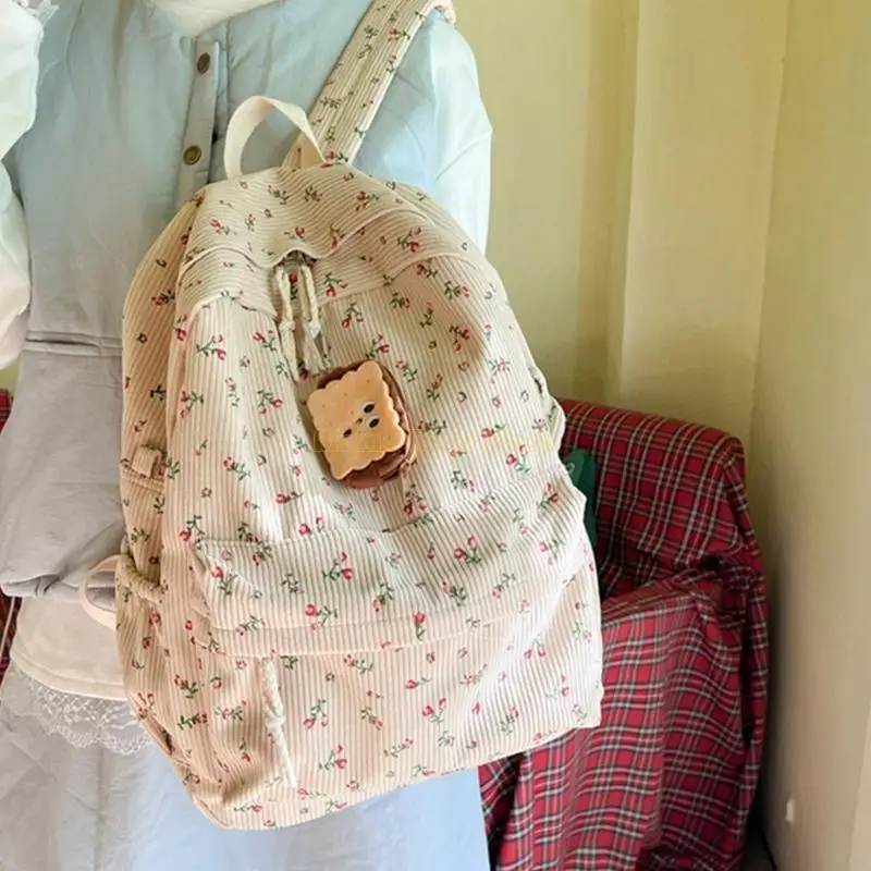 X90D FLOR PRIM PRIMAGEM MECHORES BACA ESCOLA ESCOLA ESTILOS JAPANIOS Backpack Rucks macks capacidade Daypacks