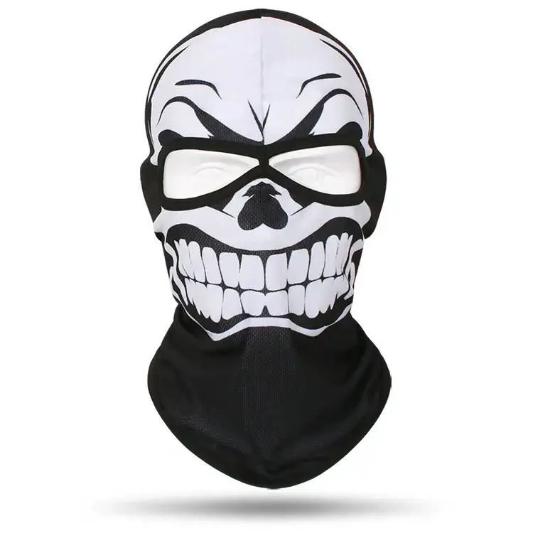 2 Holes Balaclava Skull Full Face Mask Unisex Head Cover Motorcycle Mask Cycling Headgear Hat MTB Bike Bicycle Helmet Liner Caps - Image 13