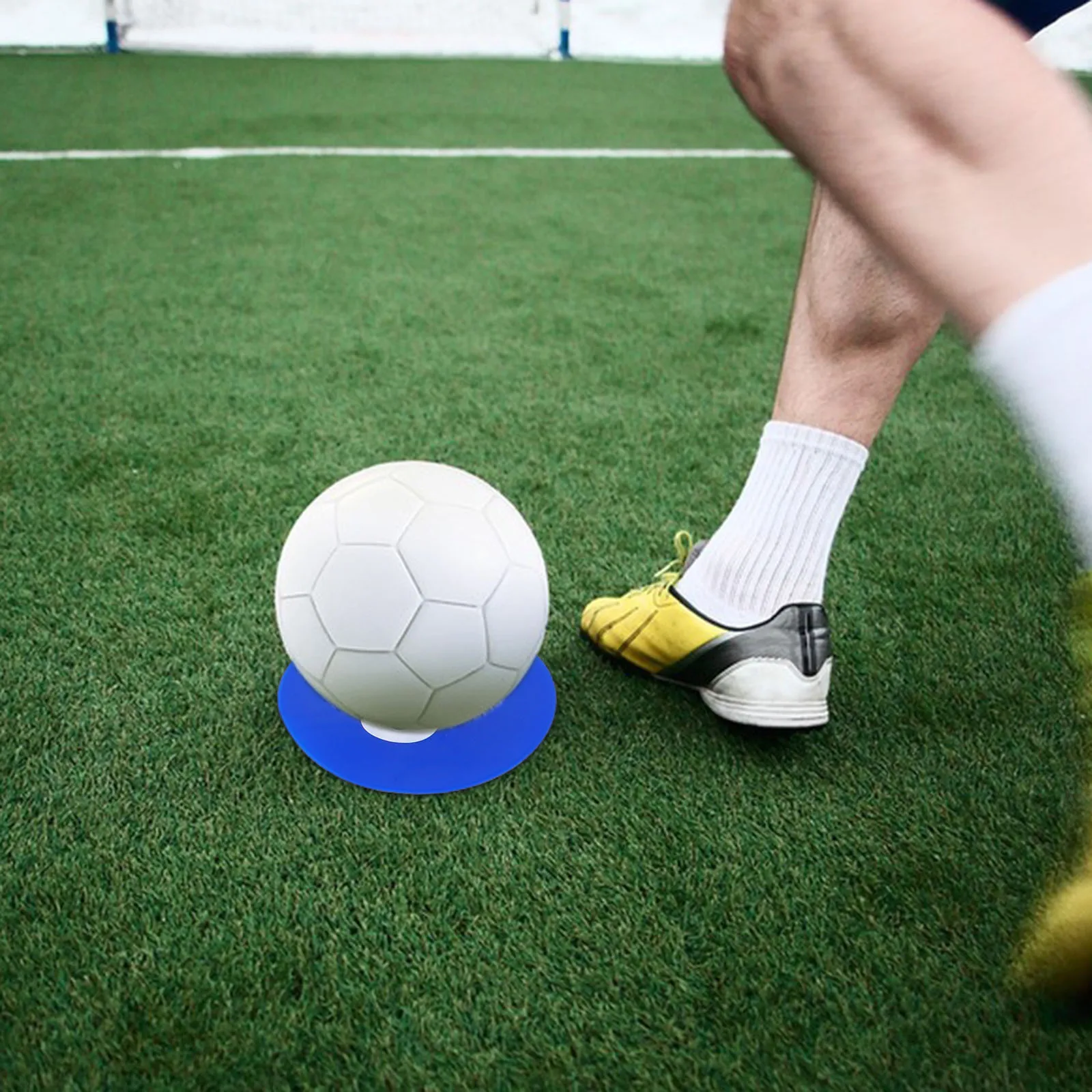 

10pcs Football Training Markers Round Rug Logo Mat Numbered Spots Classroom Gym Basketball SpotMarkers Floor Dots