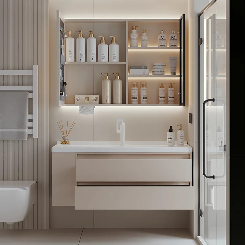 شبكة خزانة جانبية من السيراميك، حوض حمام متكامل، خزانة حمام، حوض غسيل مرحاض قابل للتخصيص