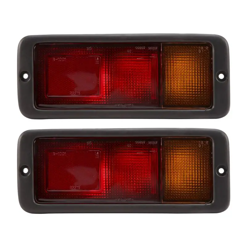 

Precision 2Pcs Rear Tail Light Bumper Daytime Running Driving Lamps For Mitsubishi Shogun Pajero 1992-1999