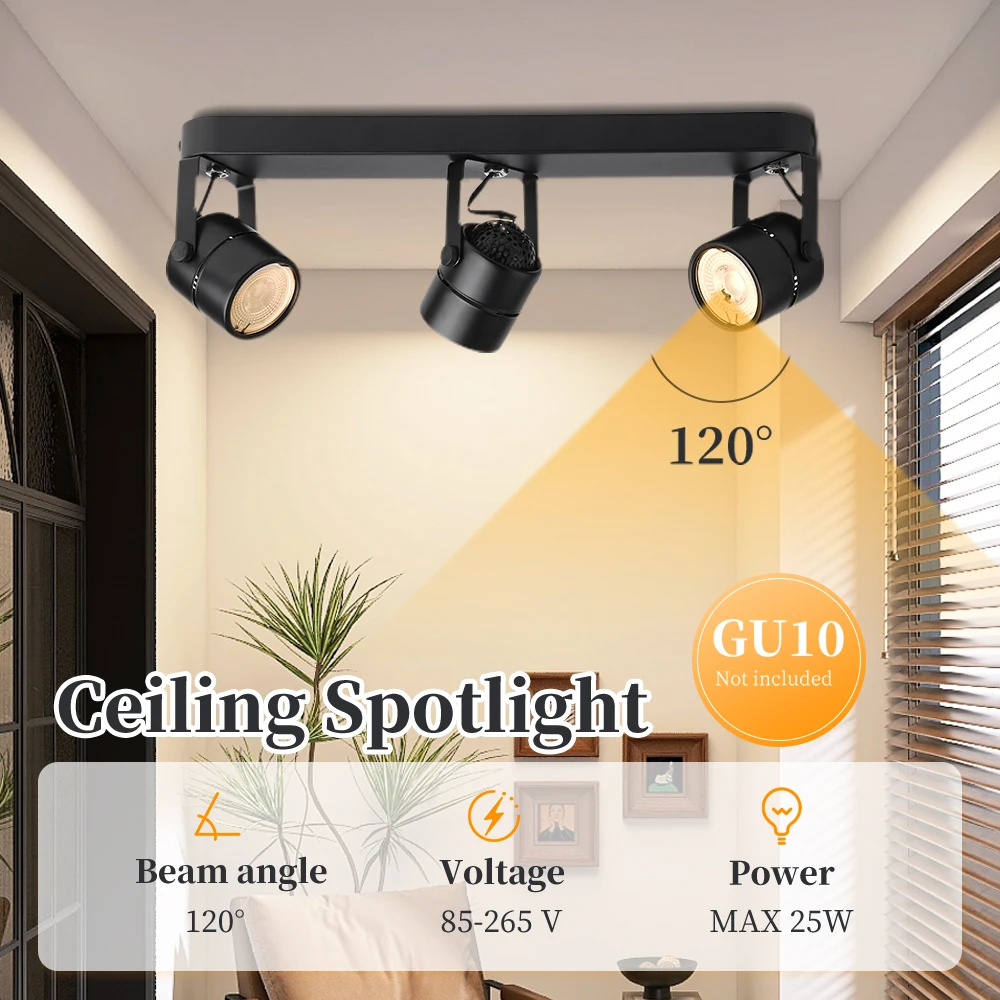 

Светодиодные потолочные прожекторы 85-265 В, трековые точечные светильники, светодиодные точечные светильники на рейке, потолочная люстра для комнаты, для кухни, гостиной, декора магазина