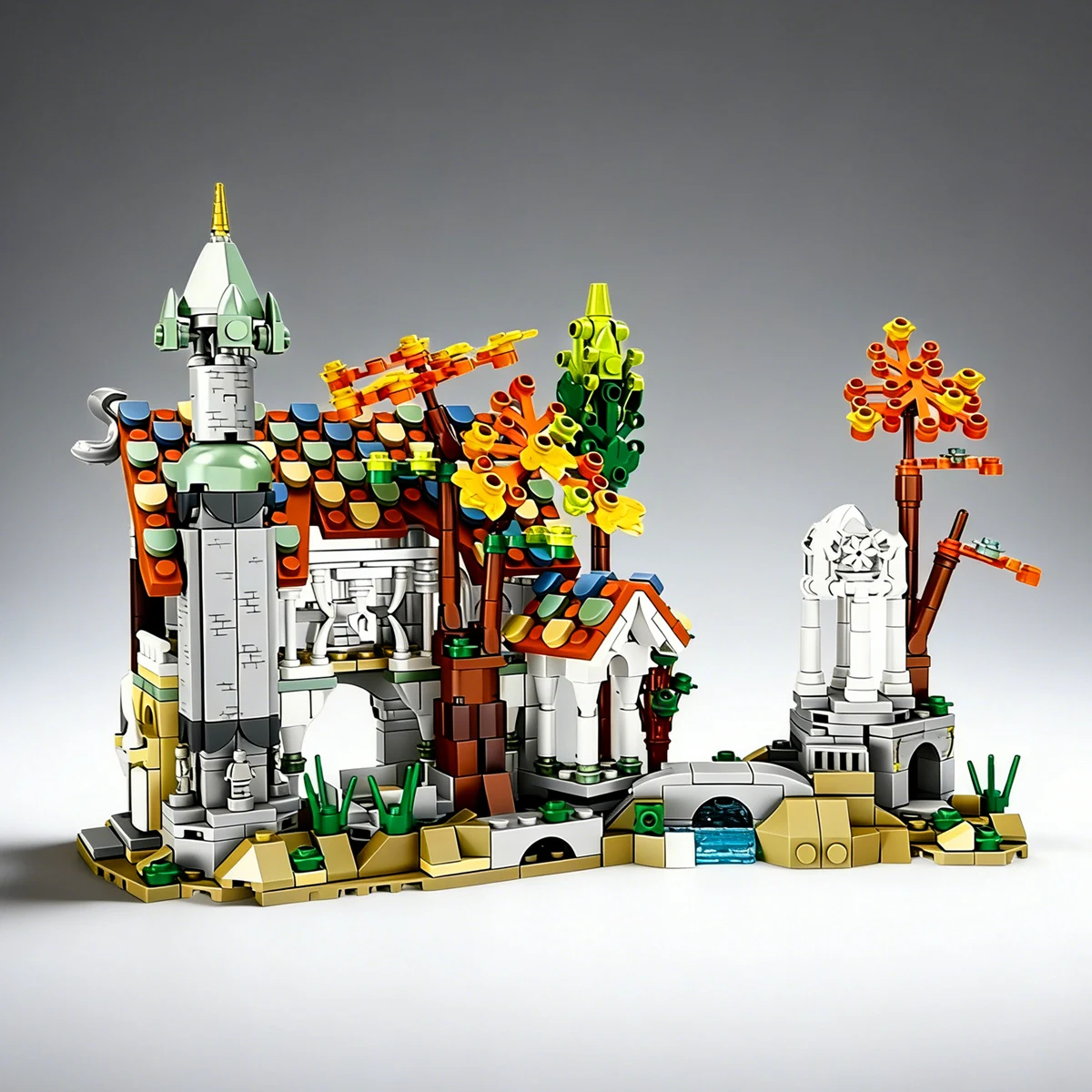 Magical Medieval MOC-Knight Ca - Art Craft House ulasan dan harga