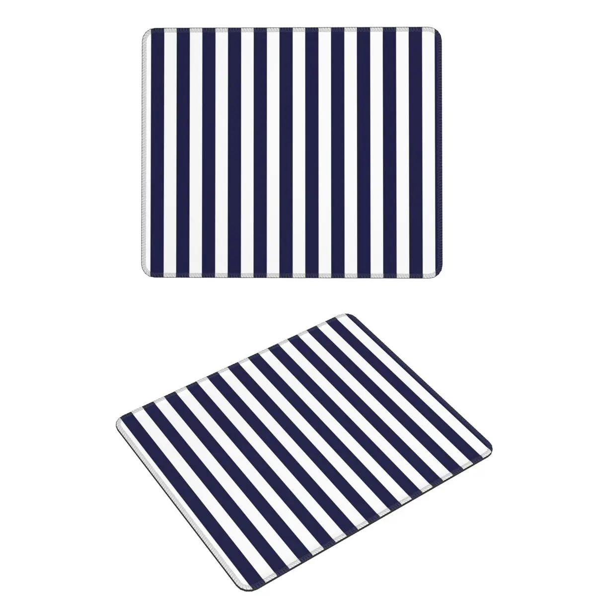 

Large Black And White Cabana Stripe Mouse Pad Computer Keyboard Mouse Mat Gamer PC Desk Mat Office Table Mats