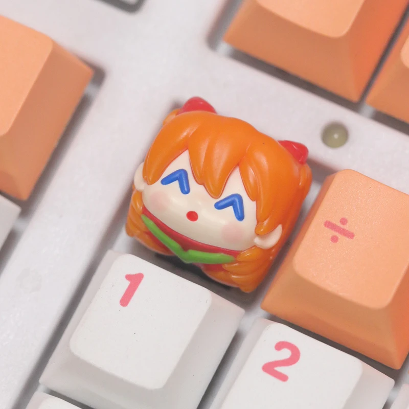 

Cartoon Creativity Theme Keycaps Set 3D Resin Custom Original Handmade Keycaps for Mechanical Keyboard Accessories DIY Gift