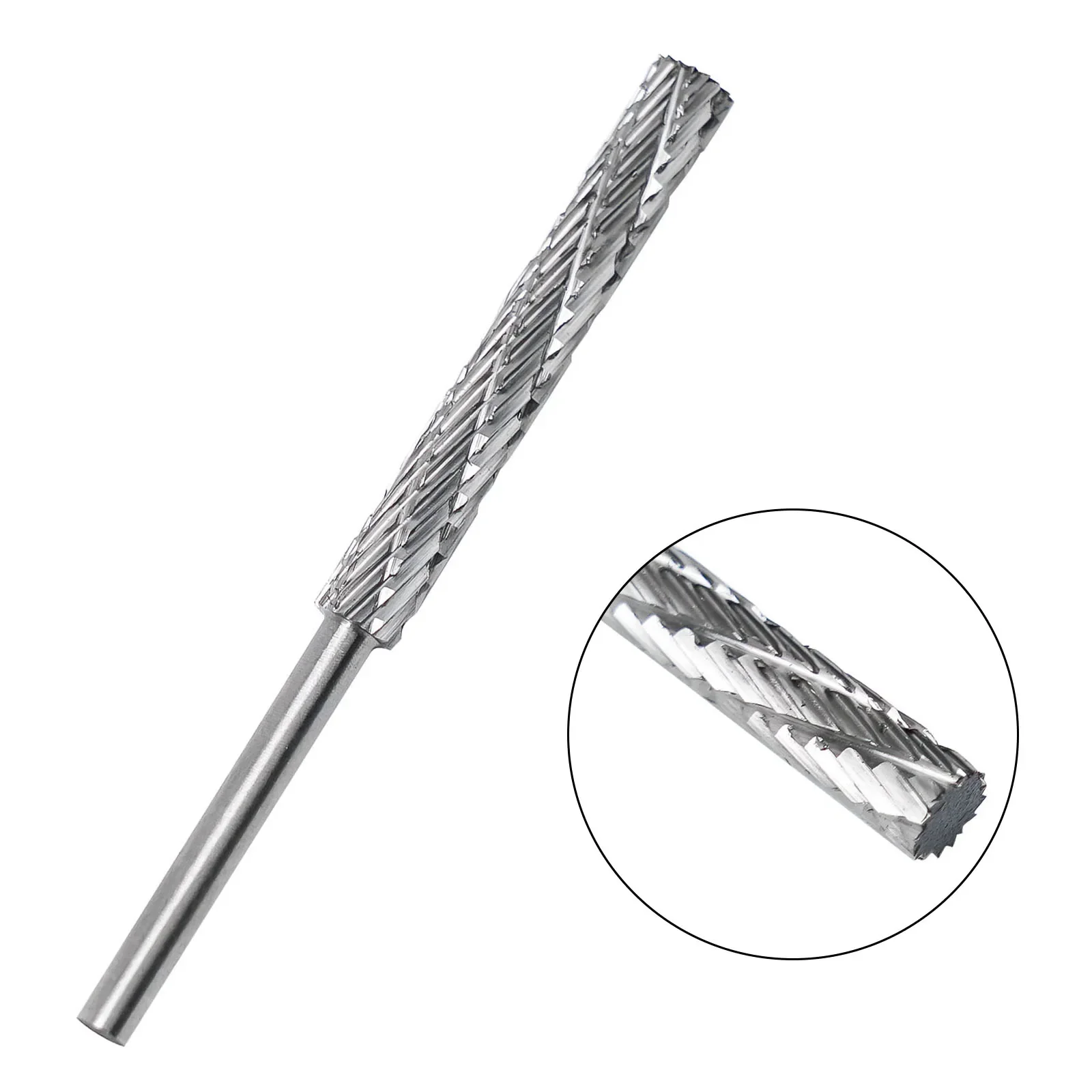 1PC 3mm Rotary Burrs Set High Speed Steel Rotary Burr-Tools For Plastic Wood-Carving Rotary Engraving Bits File Milling Cutter