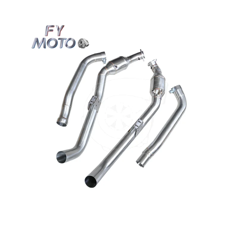 Direct Fit Catted Downpipe Compatible With W212 E350 E400 E63 5.5L 2Matic 2010-2016 Performance Exhaust Pipe